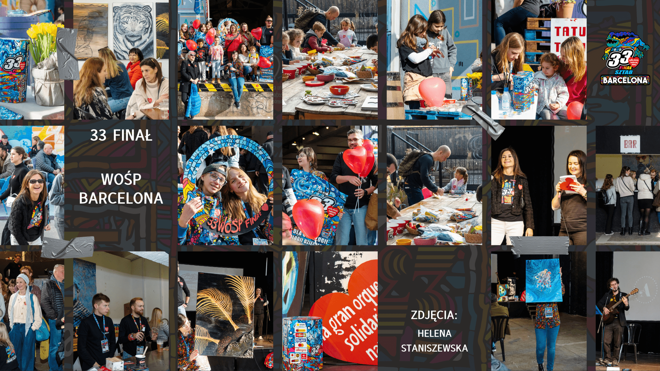 Tak wyglądał 33. Finał WOŚP w Barcelonie [Zdjęcia]