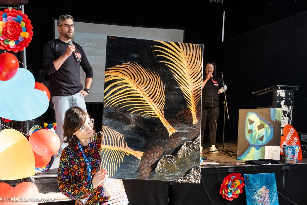 Licytacja obrazu Darii Stróżyk