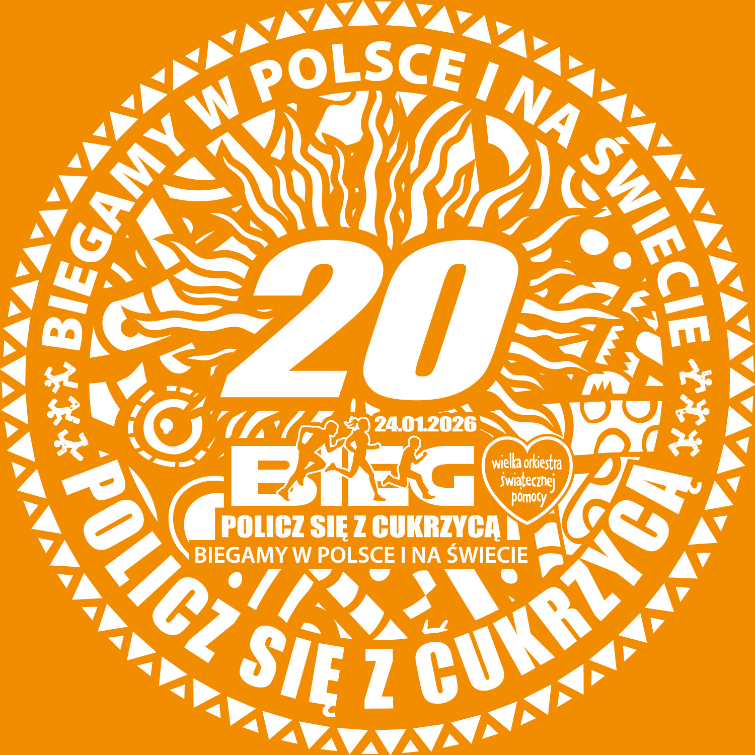 20. Bieg WOŚP "Policz się z cukrzycą"