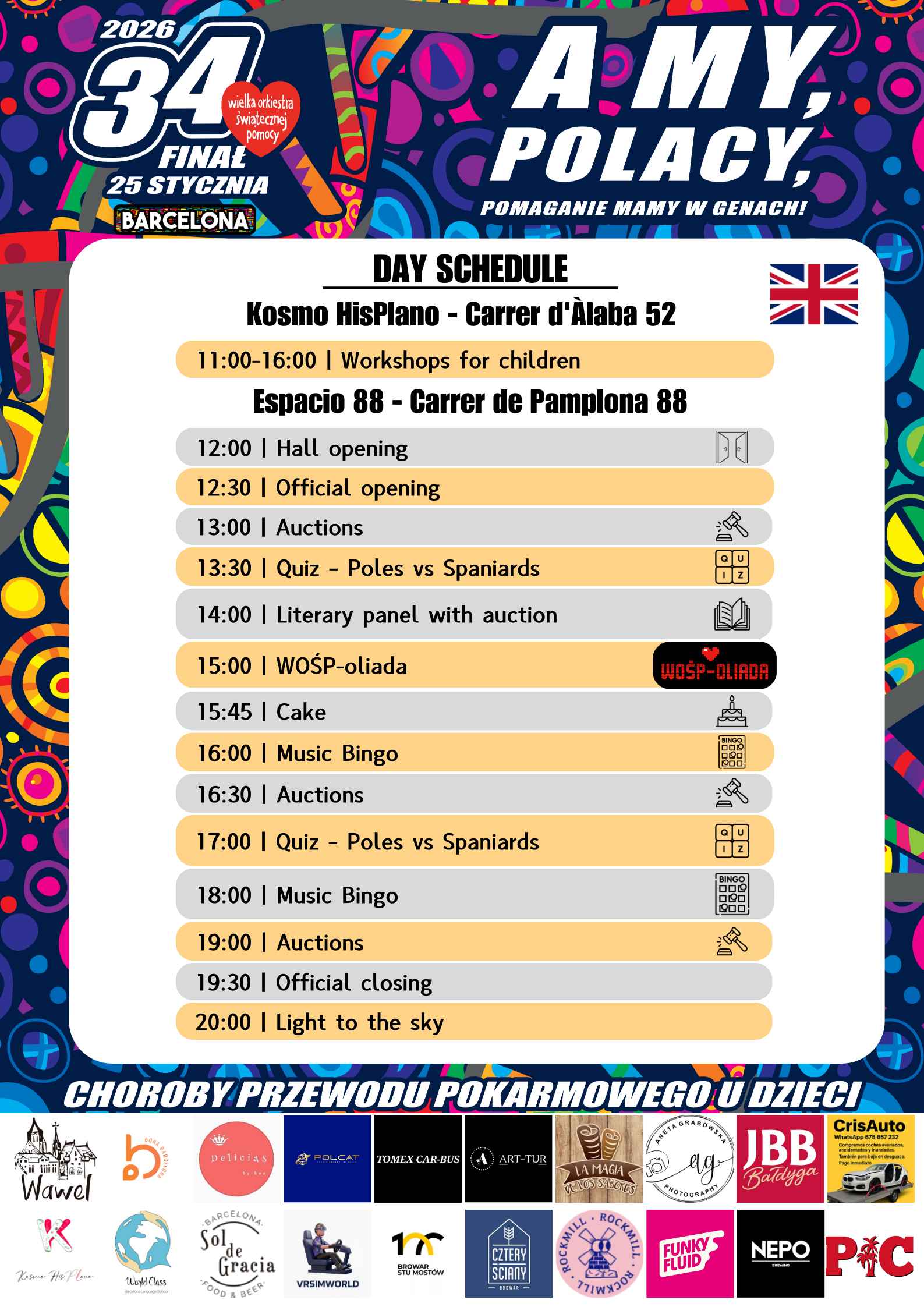 34. Finał WOŚP w Barcelonie - zdjęcie 4